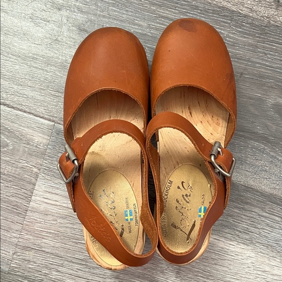 Leather Clog Sandals - Lotta from Stockholm - Picture 3 of 7